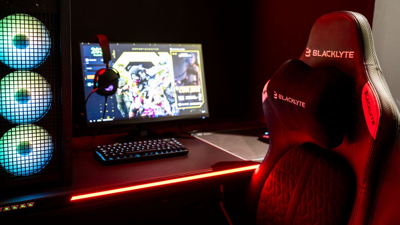 ASUS Rog Zone - periféricos Blacklyte