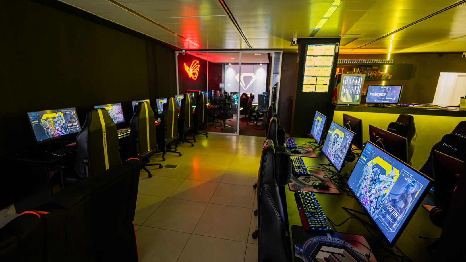 Open + Battle Zone - Blacklyte chairs