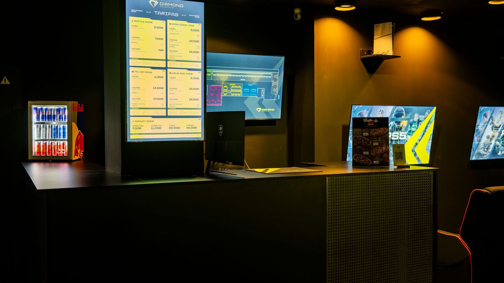 Dimaond Esport Center Valencia - Recepción